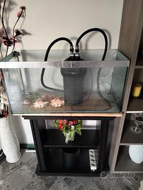 Acquario con pompa anche mobiletto
