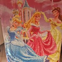 Armadio bambina Disney in stoffa e legno di pino