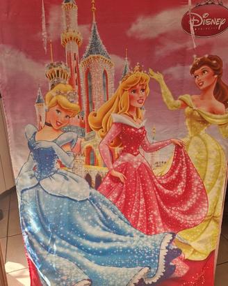 Armadio bambina Disney in stoffa e legno di pino