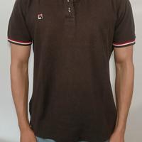 Polo FILA uomo marrone – taglia XL – cotone