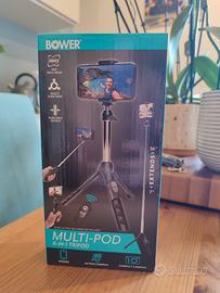 multi-pod 6-in-1 tripod bower