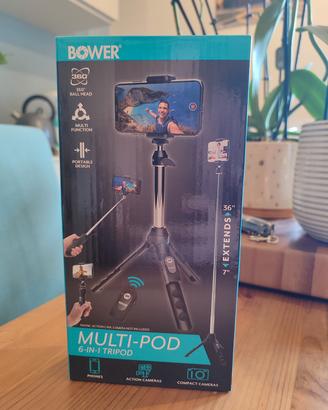 multi-pod 6-in-1 tripod bower