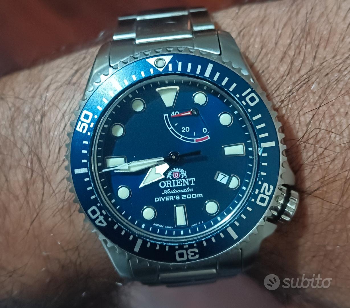 Orologio Orient Triton Riserva Di Carica Ra El0003b00b Orient