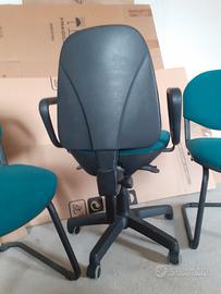 Set poltroncine da ufficio