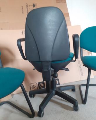Set poltroncine da ufficio