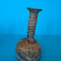 Vaso in vetro  "Scavo" di Murano