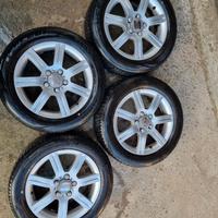 Set 4 cerchi in lega 16" con gomme x Seat 