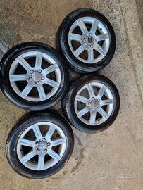 Set 4 cerchi in lega 16" con gomme x Seat 