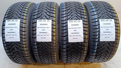 4 GOMME 185 50 16/205 45 16 KUMHO INV RIF4153