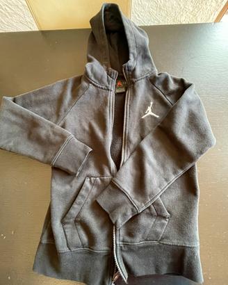 Felpa nera, Jordan 10/12 anni