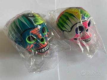 Coppia Calaveras Messicane NEON - Artigianato