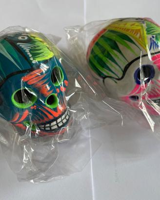 Coppia Calaveras Messicane NEON - Artigianato