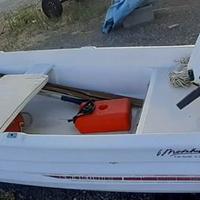 Lancia mt. 4.10 con 4hp Johnson USATI