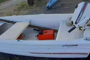 Lancia mt. 4.10 con 4hp Johnson USATI