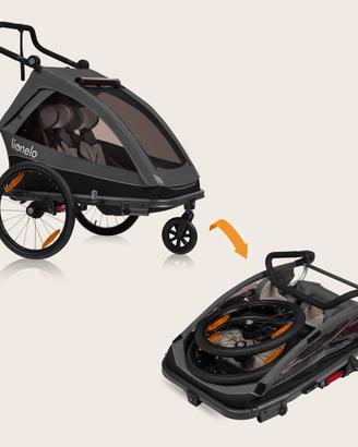 Lionelo Cama Grey Graphite