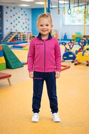 TUTA GIVOVA TORINO FUXIA/BLU 4XS 5 ANNI