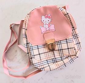 Mini zaino Hello Kitty con fiocco rosa