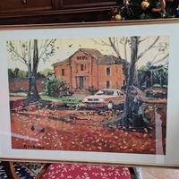 Poster Arte "Lancia Delta" Francesco Tabusso 50x70