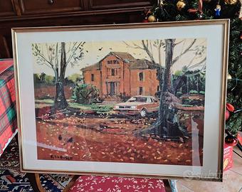 Poster Arte "Lancia Delta" Francesco Tabusso 50x70