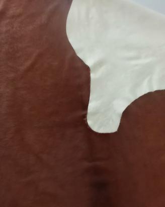Tappeto in pelle naturale di mucca