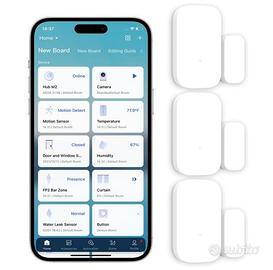 Connessione Zigbee, Rilevatore Wireless per Sis