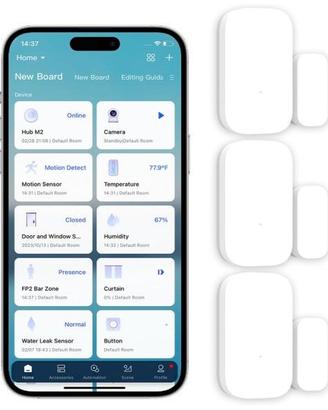 Connessione Zigbee, Rilevatore Wireless per Sis
