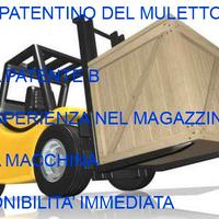 Magazziniere Carrellista Esperto|Patentino Muletto
