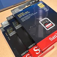 4 sdxc sandisk extreme pro 128GB 200MB/s V30