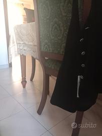 giacca nera in velluto zara