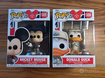 Coppia Funko Pop 1494 e 1495 Disney Nuovi