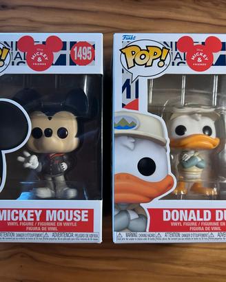 Coppia Funko Pop 1494 e 1495 Disney Nuovi
