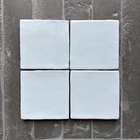 Piastrelle smaltate bianco lucido