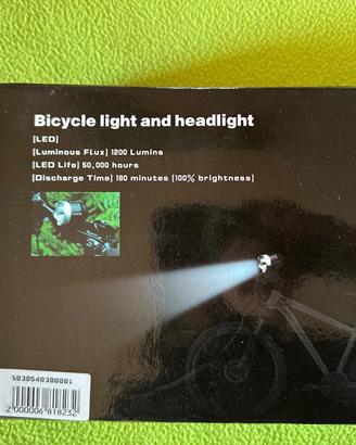 Luce per bicicletta (Bicycle and Headlight)