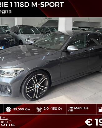 Bmw SERIE 1 118d 5p. Msport FINANZIABILE