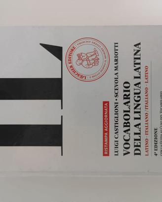 Dizionario Latino IL Castiglioni Mariotti - 4a Edi