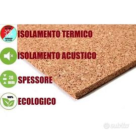 Sughero termoisolante 100x50x2 cm