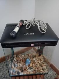 Acquario 14 litri +Vaschetta acquario