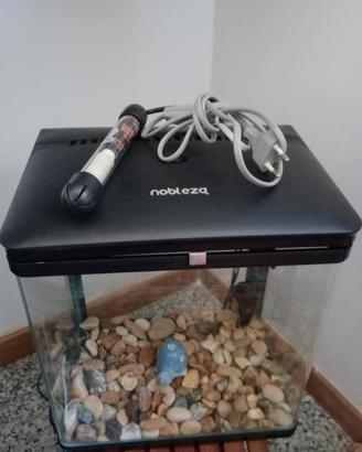 Acquario 14 litri +Vaschetta acquario