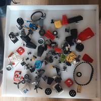 Lotto di pezzi Lego originali per macchinine
