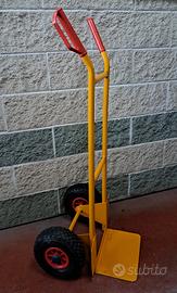 Carrello con due ruote pneumatiche nuovissimo