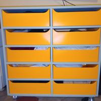 cassettiere con ruote