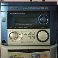Stereo Aiwa NSX BL14 e 2 speaker