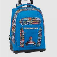 Super Mario kart Trolley Zaino Scuola / Viaggio 