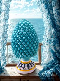 Pigna 50 cm  Ceramica pugliese simbolo di fortuna