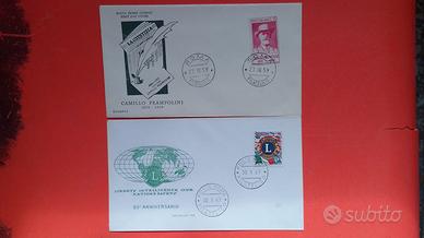 10 buste primo giorno italia '60-'70