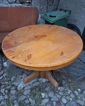 tavolo in legno allungabile 
