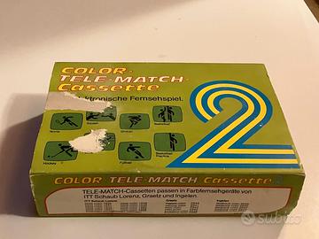 COLOR - TELE-MATCH 2 - Cassette Pong