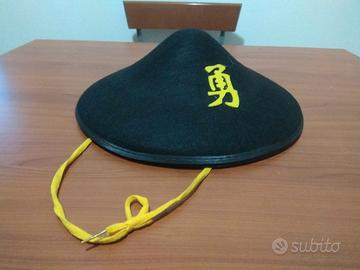 Cappello cinese color nero festa party - Abbigliamento e Accessori In  vendita a L'Aquila