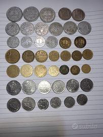 Monete Belgio Francia e Lussemburgo 