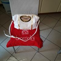 Borsa in pelle braccialini